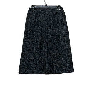 Vintage Gilmore Skirt Womens Size 6 Long Pleated Wool Academia Y2K 80s 90s